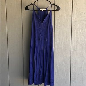 Never worn drop waist Loft dress size M